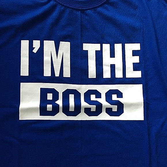 Unisex I'm The Boss T- shirt - Picture 1 of 6